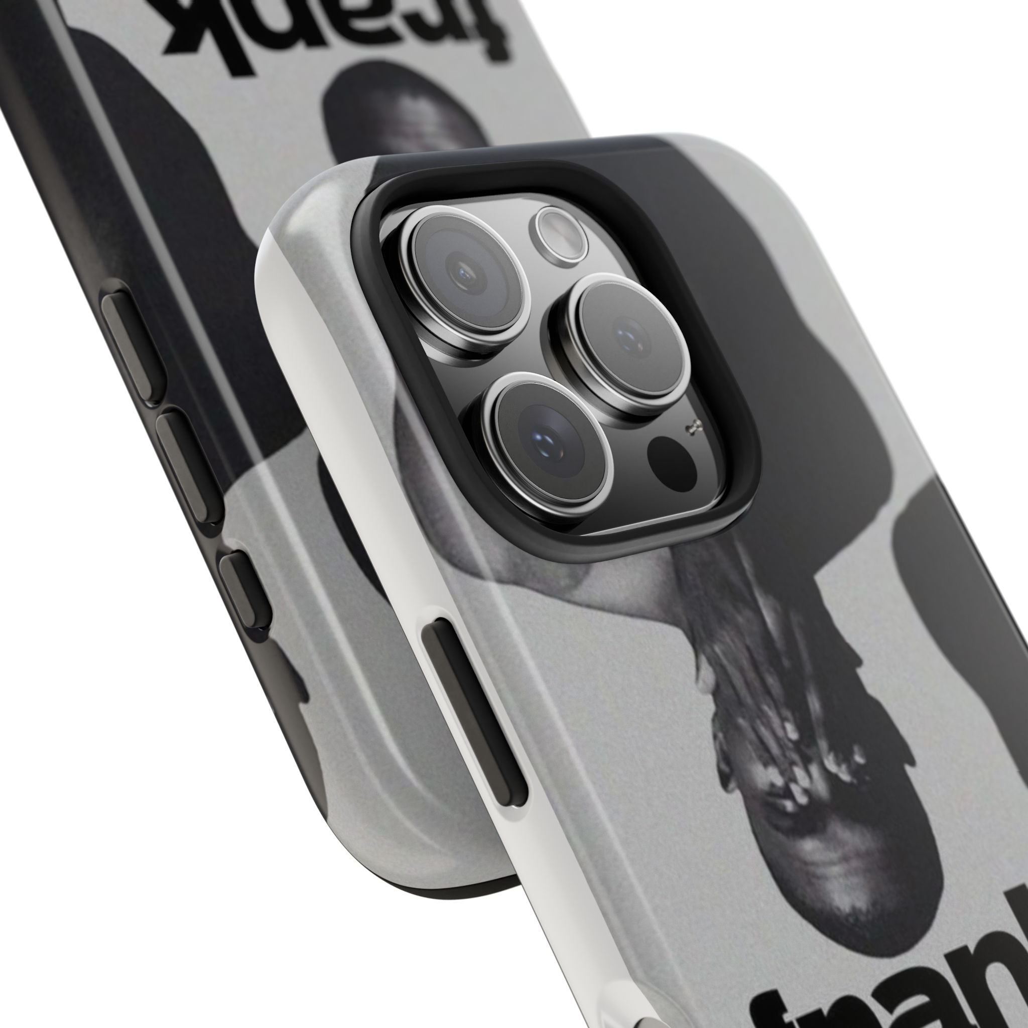 Frank Ocean Graphic Tough Phone Case — Minimal Monochrome Music Fan Cover